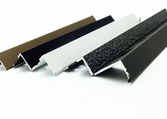 L dá forma à linha de divisão de alumínio do assoalho de Ridge Trims Profil Manufatures Aluminium da borda do azulejo do metal