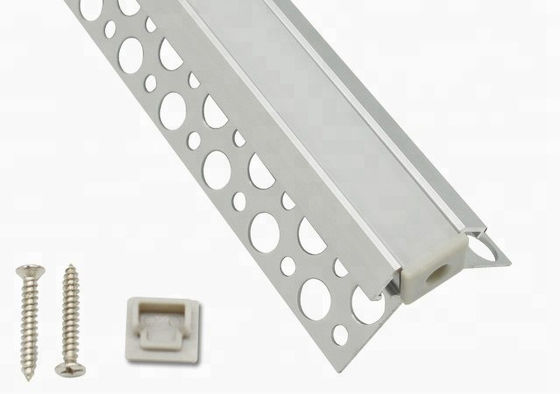 A extrusão Recessed os perfis de alumínio do diodo emissor de luz anodizada