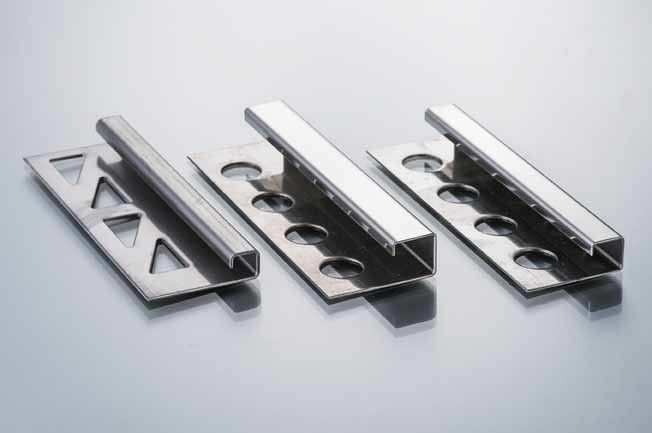 Dentro da guarnição Bullnose 2.5m da borda da beira do metal de aço inoxidável de canto