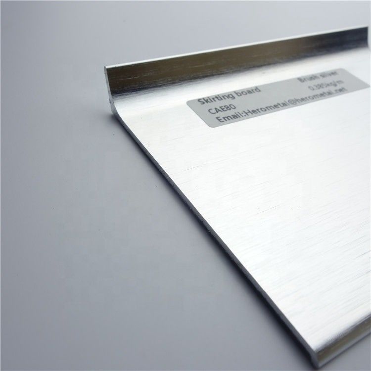 Textura 1.8m de aço inoxidável fácil de cancelamento do metal da placa de contorno que contorna a linha