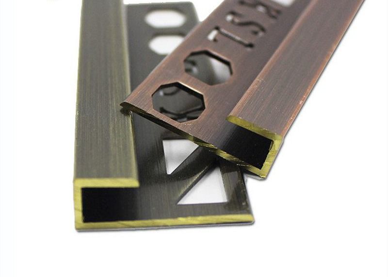 Guarnição de bronze luxuosa de gama alta da telha do metal da guarnição de bronze retro de bronze da telha