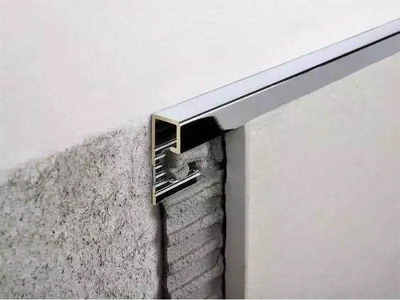 guarnição da borda da telha do metal de 2.5m para o alumínio da guarnição da borda da telha do perfil da liga de alumínio