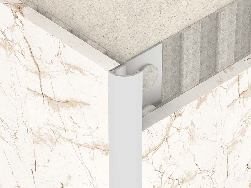 Tira de guarnição de aço inoxidável escovada da telha de 2.0mm para o costume redondo