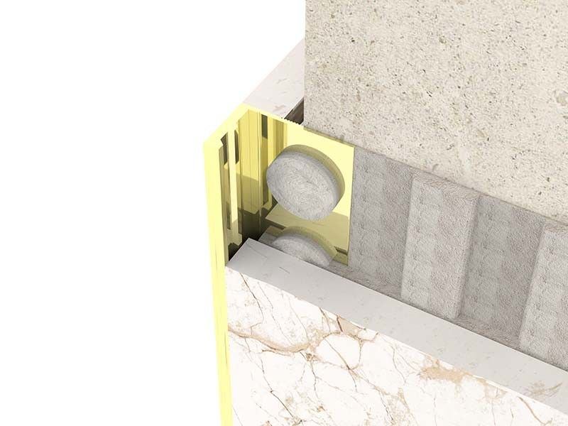Do quadrado de aço inoxidável da guarnição SS304 da telha do metal guarnição de fechamento escovada da borda da telha da tira