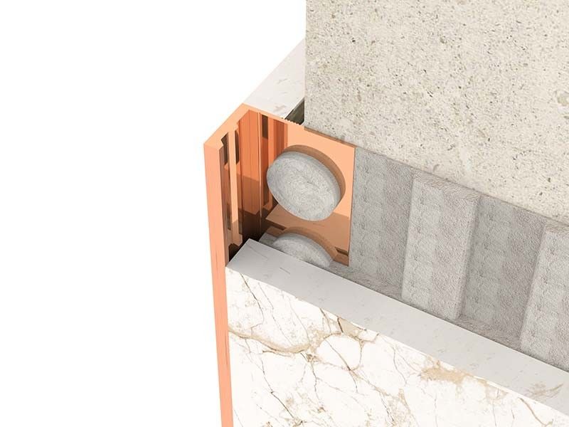Do quadrado de aço inoxidável da guarnição SS304 da telha do metal guarnição de fechamento escovada da borda da telha da tira