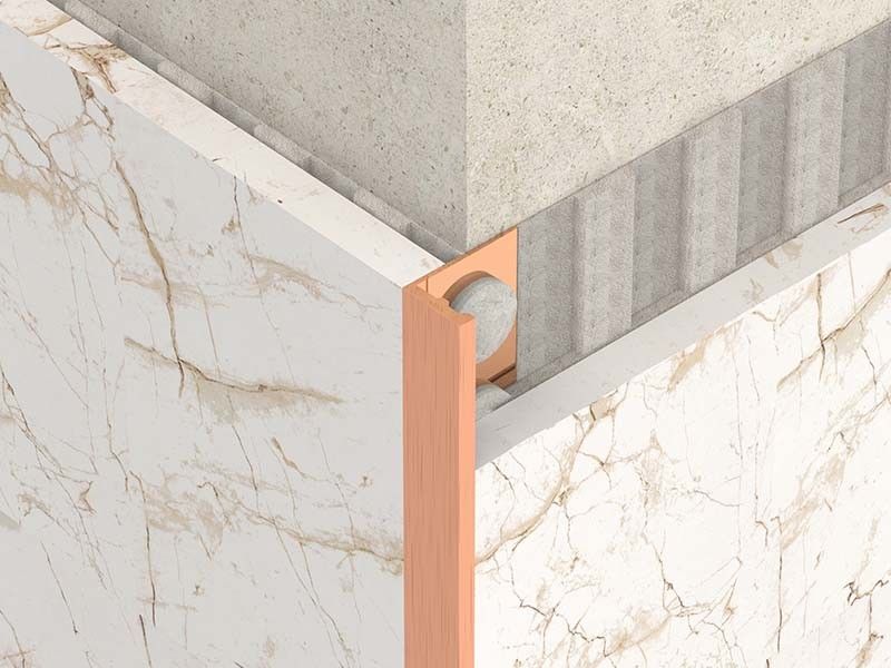 1.8m escovou a guarnição Bullnose da borda da beira do metal de aço inoxidável da guarnição do ângulo