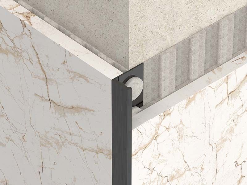 1.8m escovou a guarnição Bullnose da borda da beira do metal de aço inoxidável da guarnição do ângulo