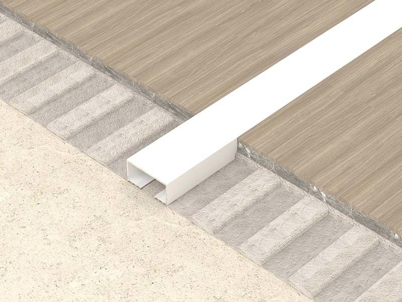 Prata de aço de aço inoxidável brilhante da guarnição da borda da telha da guarnição 12mm da telha