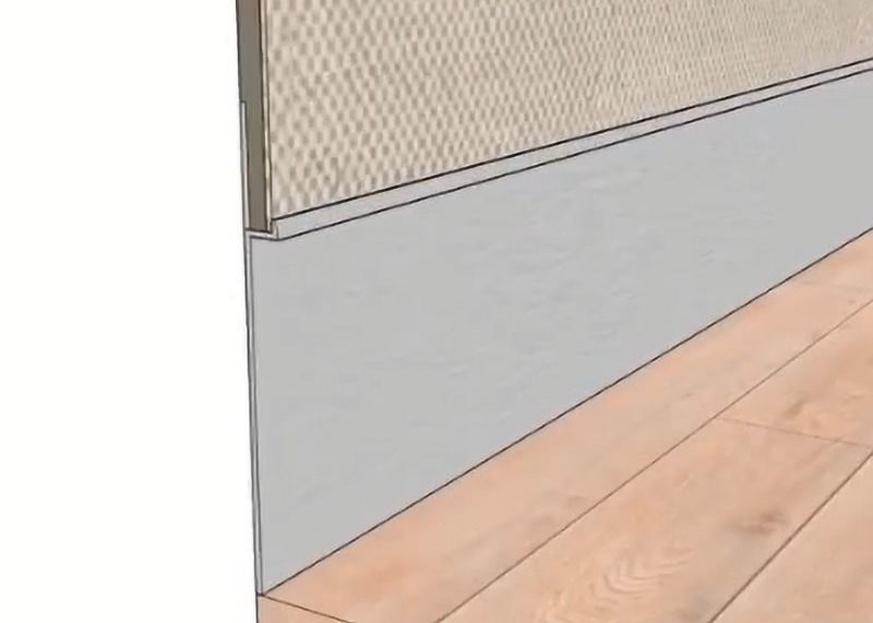 A placa de contorno impermeável Bunnings da parede decorativa lustrou