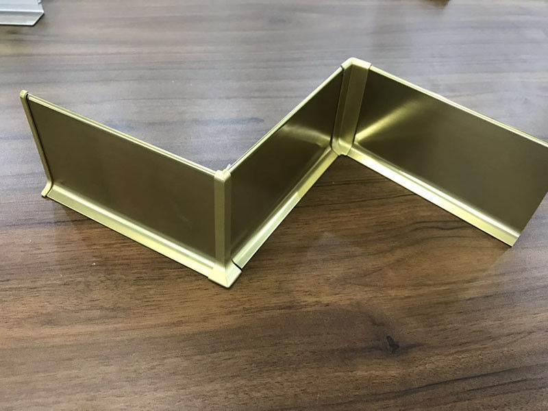 Parede e assoalho de alumínio da placa de contorno da decoração interior