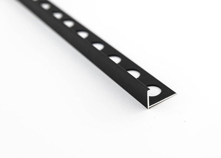 L dá forma à linha de divisão de alumínio do assoalho de Ridge Trims Profil Manufatures Aluminium da borda do azulejo do metal