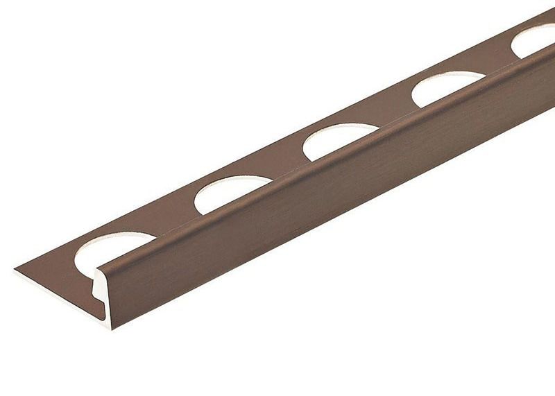 L dá forma à linha de divisão de alumínio do assoalho de Ridge Trims Profil Manufatures Aluminium da borda do azulejo do metal