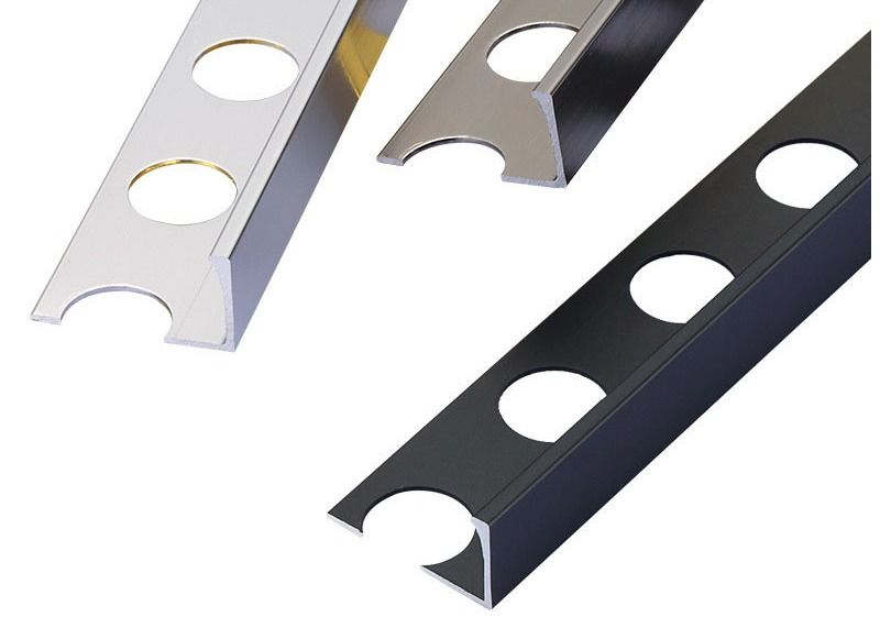 Rodapé interior metálico decorativo para a linha de alumínio placa da tampa de contorno para a guarnição da telha