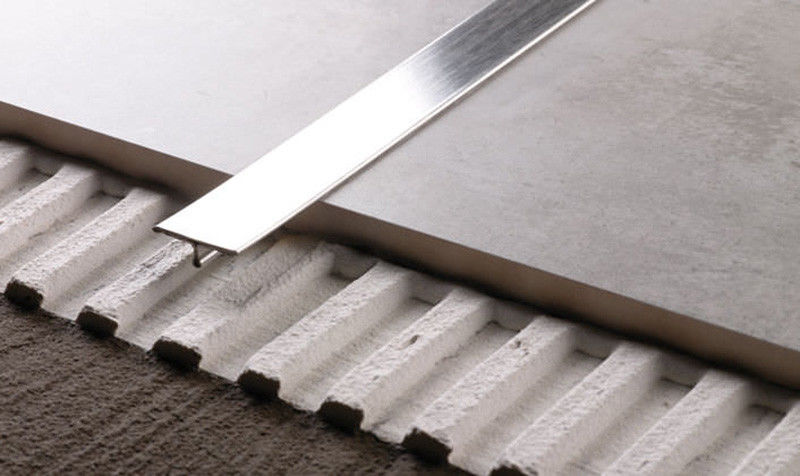 tira de transição de pavimentação flexível do perfil de 1mm para a guarnição da borda de borda da barra da divisão