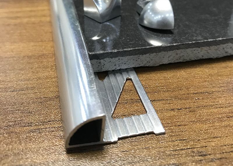 Tira de aparamento de alumínio do metal da tira de transição 2.5m do azulejo