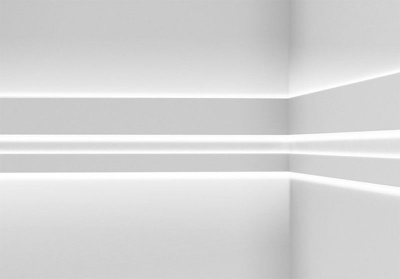 canal conduzido 0.8mm da tira com o rodapé da luz do difusor