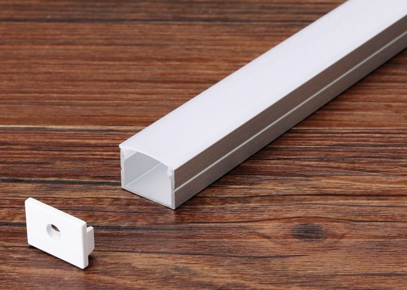 O diodo emissor de luz de alumínio do quadro perfila 3m para tiras da iluminação do diodo emissor de luz