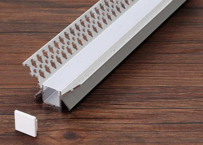 O diodo emissor de luz de alumínio do quadro perfila 3m para tiras da iluminação do diodo emissor de luz