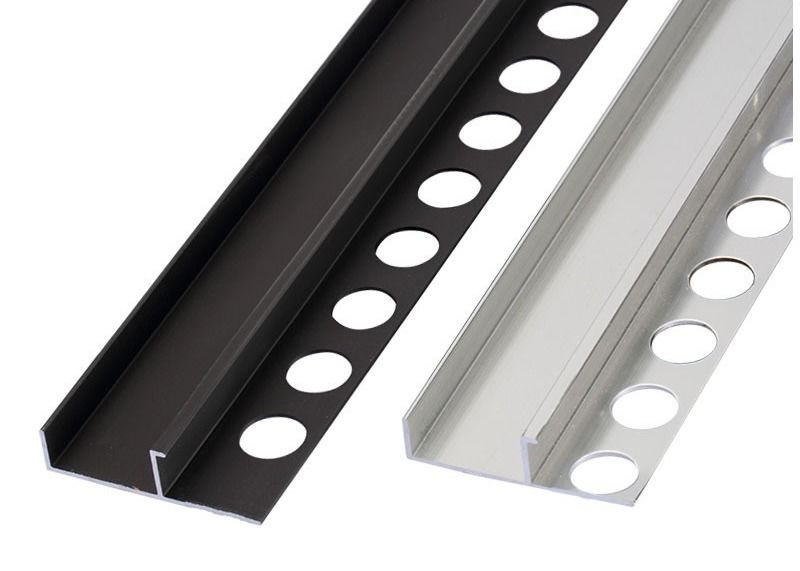Fácil instale a placa de contorno conduzida da barra conduziu a tira 100mm Bunnings de contorno de alumínio