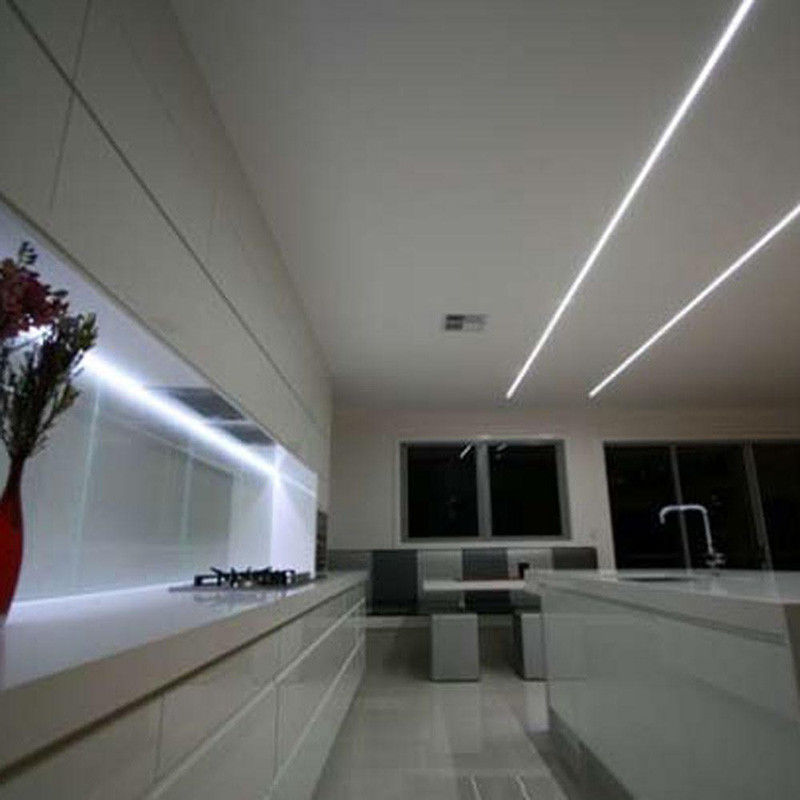 canal da montagem da luz de tira do diodo emissor de luz de 2.5m para tiras da iluminação do diodo emissor de luz