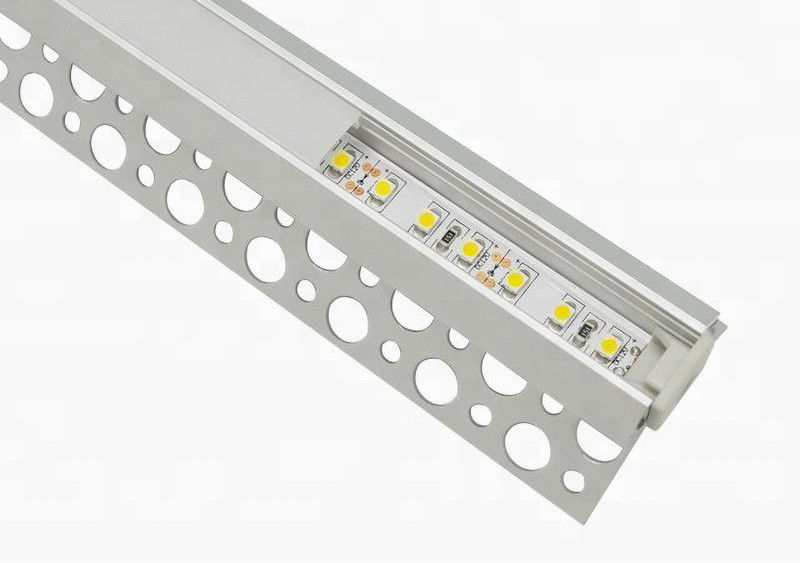 A extrusão Recessed os perfis de alumínio do diodo emissor de luz anodizada
