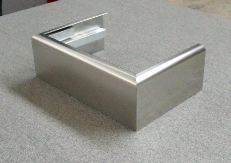 Placa de contorno do armário de cozinha da eletroforese de aço inoxidável
