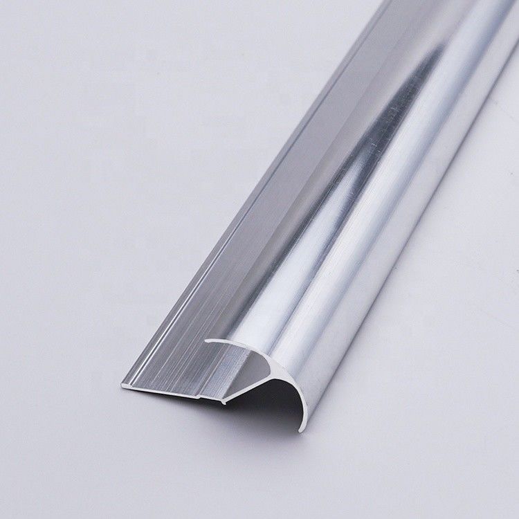 eletroforese escovada de alumínio da guarnição da telha de 6mm Chrome