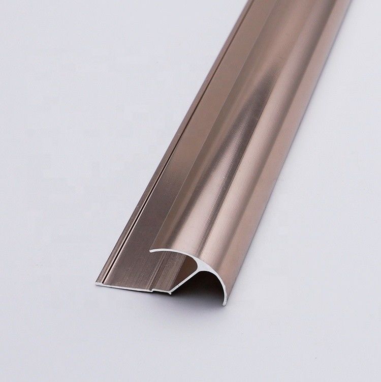 eletroforese escovada de alumínio da guarnição da telha de 6mm Chrome