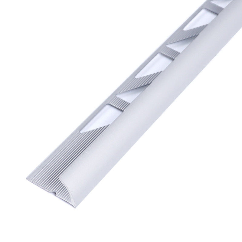 Guarnição anodizada 10mm da borda do metal do GV para o azulejo 1.8m