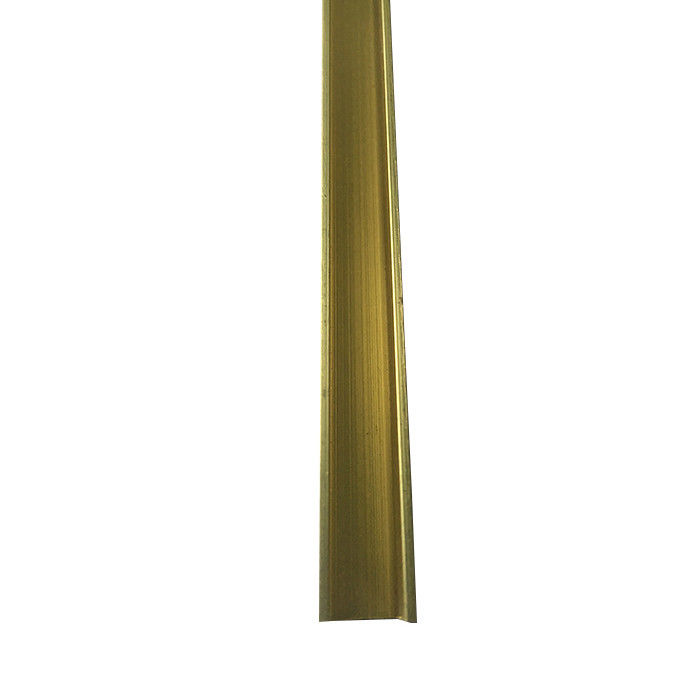 O perfil da extrusão escovou a forma de bronze da transição U da parede da guarnição 12mm da telha